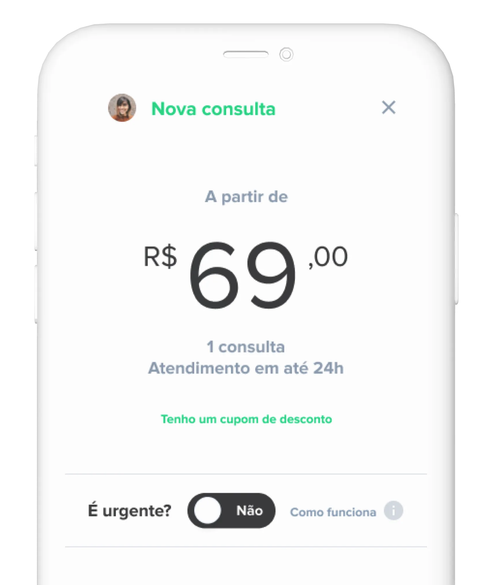consulta com médico generalista a partir de 69 reais